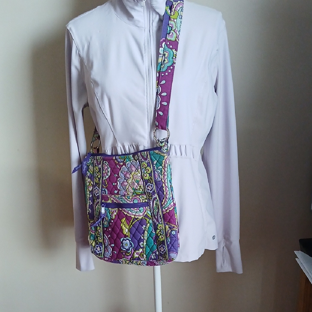 Vera Bradley Purple Quilted Crossbody Bag